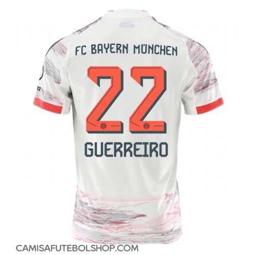 Camisa de time de futebol Bayern Munich Raphael Guerreiro #22 Replicas 2º Equipamento 2025-26 Manga Curta